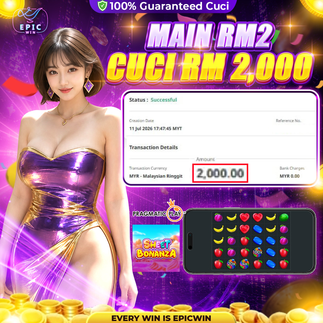 Epic Player Cuci RM2000 Dari Pragmatic Play